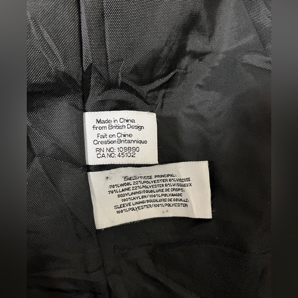 SUPERDRY NAVY LABEL CLASSIC PEACOAT - Picture 6 of 8